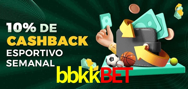 10% de bônus de cashback na bbkkbet