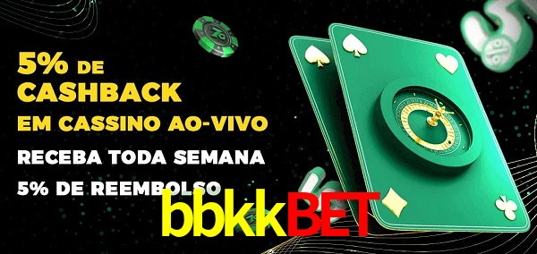 Promoções do cassino ao Vivo bbkkbet